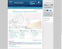 Web del Máster en Ingeniería de Telecomunicación