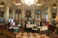 EL ALCALDE DE MÁLAGA ENTREGA LOS PREMIOS DEL CONCURSO EUROSCREEN A LOS ALUMNOS DEL GRADO EN MARKETING