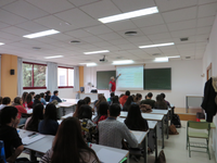 Conferencia impartida por el profesor Antonio Juárez  de la Universidad de Heilbronn
