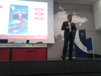 D. PABLO DE VILLOTA, RESPONSABLE DEL PATROCINIO DE FÓRMULA 1 EN BANCO DE SANTANDER ABRE LAS II JORNADAS DE COMUNICACIÓN Y MARKETING DEPORTIVO EN LA FACULTAD DE COMERCIO