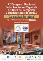Abierta la inscripción en el Congreso Nacional de la Asociación Española de Jefes de Recepción y Subdirectores de Hotel
