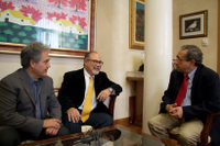 Rectors of UMA and UMET meet to discuss issues related to Aula Maria Zambrano Center for Transatlantic Studies UMA – ATECH 