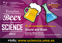 Beer for science: Sound and brain