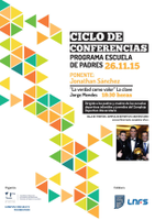 CONFERENCIA PROGRAMA ESCUELA DE PADRES