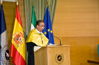 Acto de Imposición de la Medalla de Oro de la Universidad de Málaga a D. Antonio Díez de los Ríos