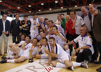 La UMA concluye los Campeonatos de España de Fútbol Sala y de Pádel con tres medallas de oro