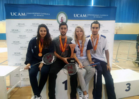La UMA suma cuatro nuevas medallas en el Campeonato de España de Bádminton