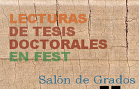 Lecturas de tesis doctorales en FEST en mayo 2016