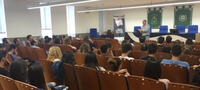 Conferencia del Secretario General del Sindicato ASeD en la Facultad de Comercio