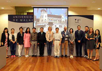 Ocho instituciones educativas chinas visitan las instalaciones de la UMA