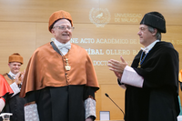 Solemne acto de inverstidura de Aníbal Ollero Baturone como Doctor Honoris Causa por la UMA