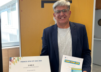 El profesor de la Facultad, Francis Paniagua, premio spin-off de la Universidad de Málaga