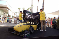Presentación del nuevo monoplaza de Málaga Racing Team, ‘MA23RT’