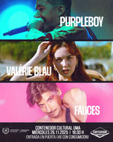 PURPLEBOY + VALÉRIE BLAU + FAUCES