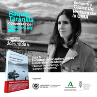 Encuentro Clubs de lectura UMA: RAQUEL TARANILLA