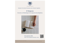II Simposio sobre Iniciación a la Metodología de Investigación (Socio)lingüística