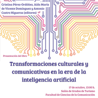 Presentación del libro Transformaciones culturales y comunicativas en la era de la inteligencia artificial