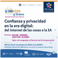 Especial U-MAkers: Confianza y privacidad en la era digital: del internet de las cosas a la IA
