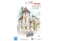 La Facultad de Filosofía y Letras inaugura la exposición “No he visto lo que no he dibujado. Málaga a los ojos de un urban sketcher”, de Luis Ruiz Padrón