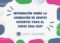 Asignación Grupos Docentes 26-27