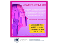 Mujer tenía que ser