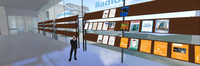 Escena en la Biblioteca virtual