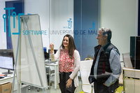 Los investigadores del Instituto ITIS Virgina García y José Aldana, impulsores de este proyecto