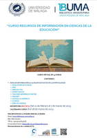 Cartel Curso Recursos de Informacion en Educacion