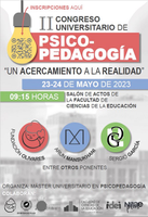 Cartel II Congreso Universitario de Psicopedagogia