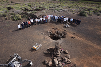 El equipo de investigadores, al completo