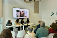 Un instante de la entrega de los premios