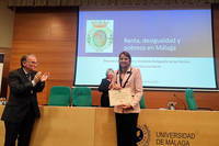 La catedrática de la UMA Elena Bárcena, nueva académica de número de la Academia Malagueña de Ciencias