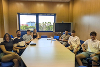 Grupo de alumnos del Observatorio de la IA, comandados por Francisco Vico