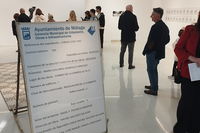 Vestigios de la rehabilitación de la obra