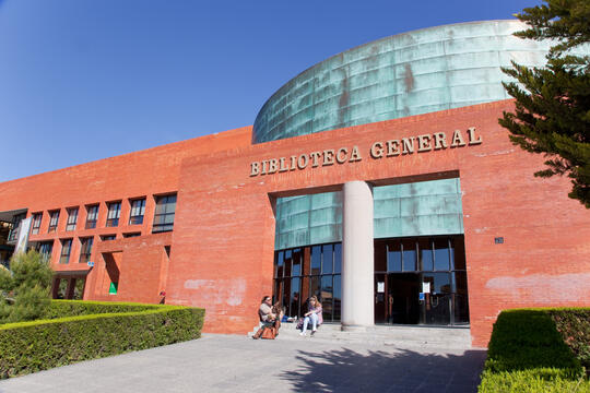 Foto de la sala de la biblioteca