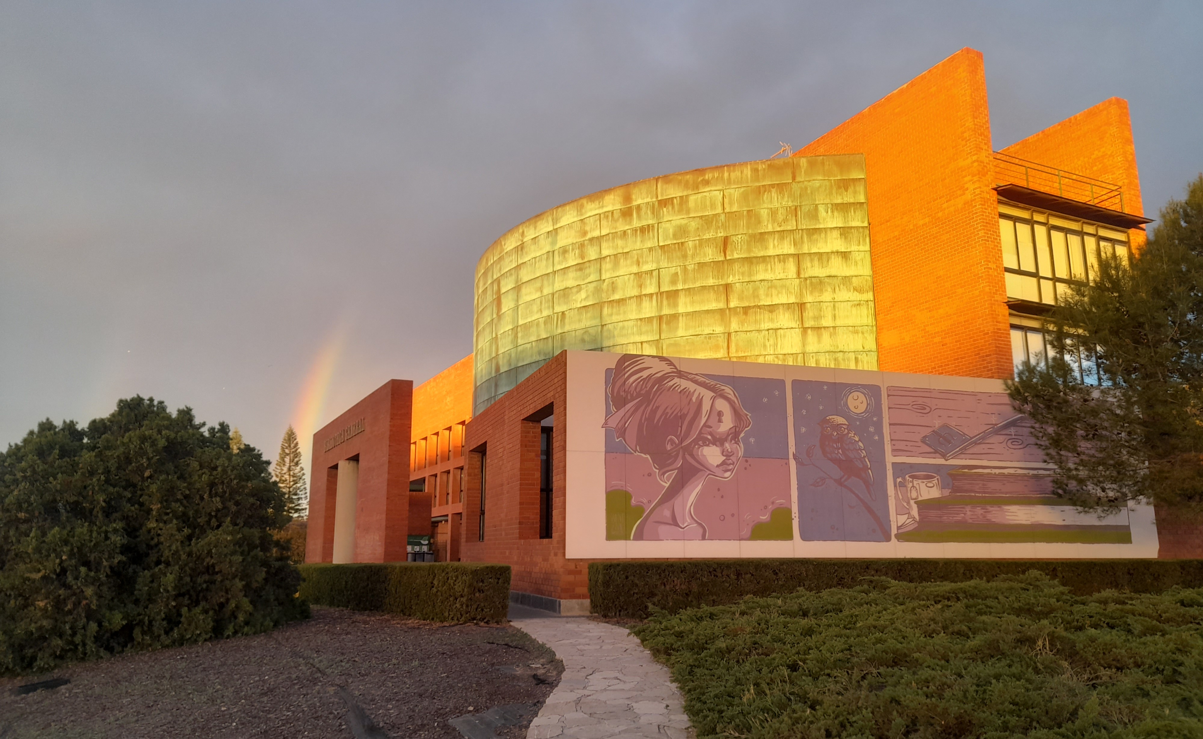 Foto de la sala de la biblioteca