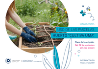 II Convocatoria Uso de parcelas de cultivo en Huerto Cultiva UMA