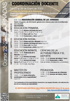 Cartel 2 semana coordinación docente profesorado 2022-23