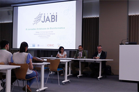 Un instante de la inauguración de las jornadas en el IHSM La Mayora