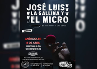 JOSÉ LUIS LA GALLINA Y EL MICRO