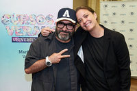 Calleja y Casado bromean en la inauguración
