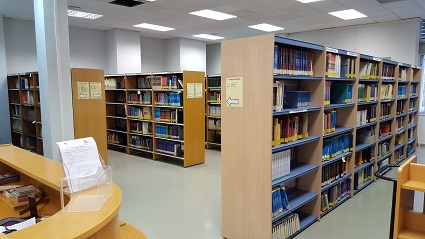 Foto de la sala de la biblioteca