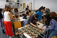 Taller de confección de kimono unisex