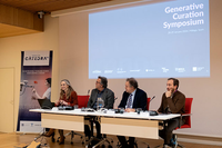 Participantes en el acto de inauguración