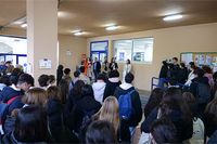 Los preuniversitarios, ante su primera charla