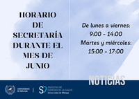 Secretaría en junio
