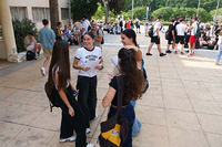 Alumnos, en la prueba de la fase ordinaria
