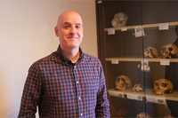 El profesor del Área de Prehistoria de la UMA Víctor Jiménez, uno de los investigadores de este trabajo