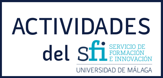 Actividades del Servicio de Formación e Innovación