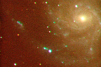 Imagen de SN2023ixf obtenida por el telescopio BOOTES-4/MET en el Obs. Astronómico de Lijiang (China)